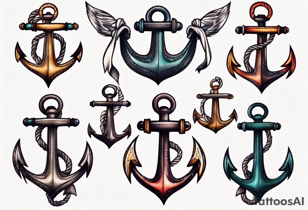 Anchor tattoo idea