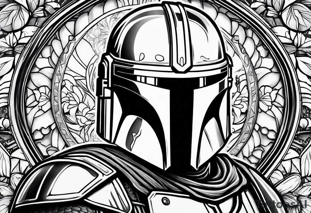 Mandalorian tattoo idea