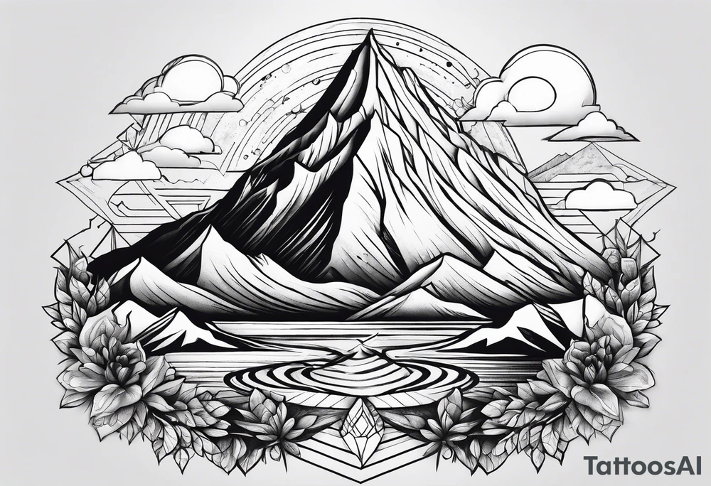 Volcan tattoo idea