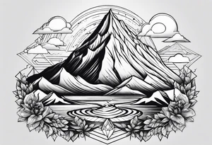 Volcan tattoo idea
