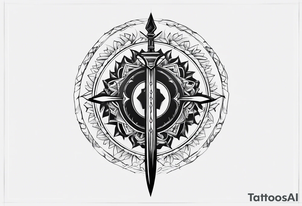 Spear of Longinus tattoo idea