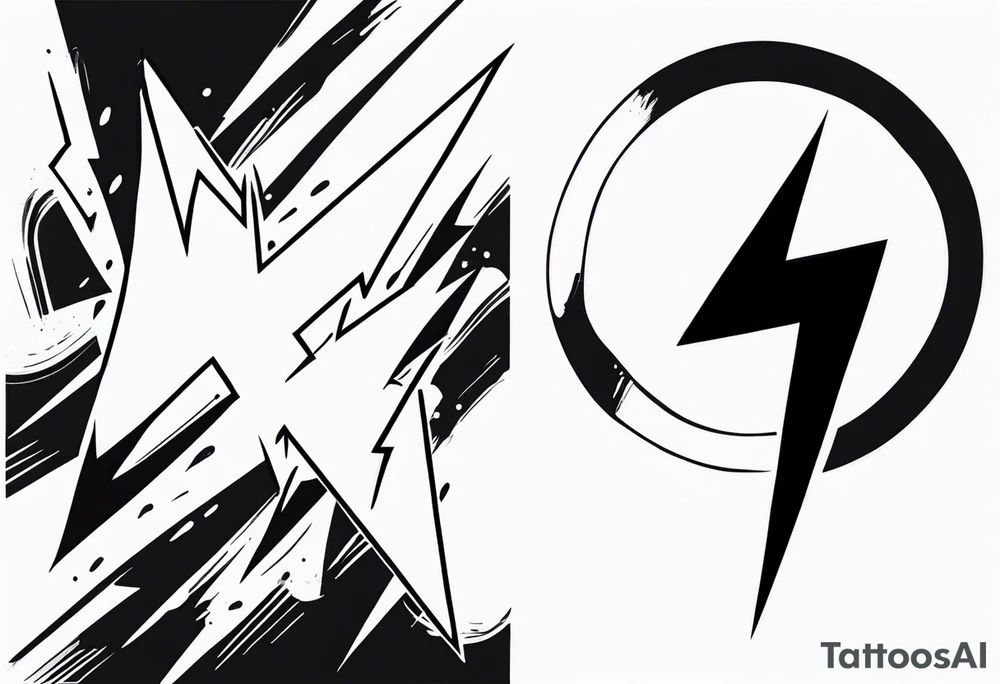 Lightning Bolt tattoo idea