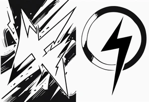 Lightning Bolt tattoo idea