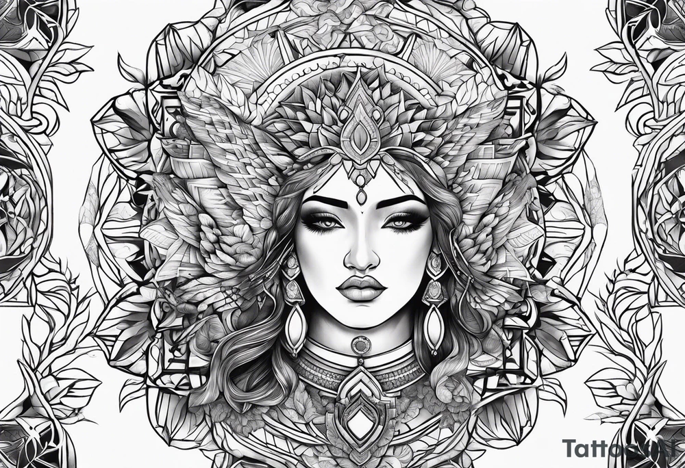 Hands divine breath of life tattoo idea