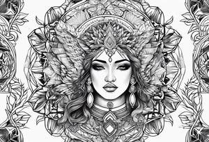 Hands divine breath of life tattoo idea