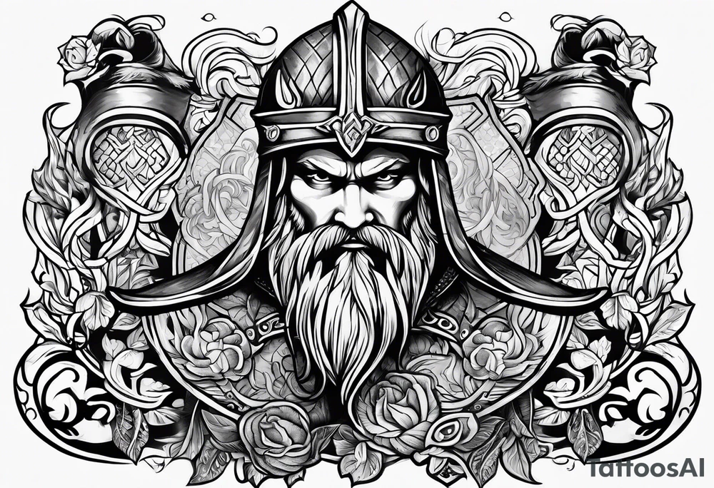 Viking tattoo idea