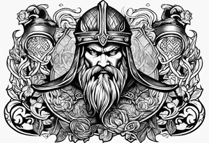 Viking tattoo idea