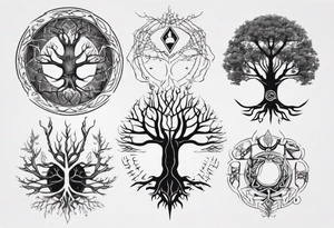 yggdrasil tattoo idea