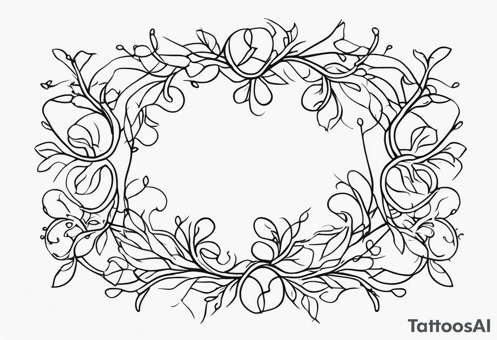 vines tattoo idea