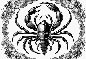 Scorpion tattoo idea