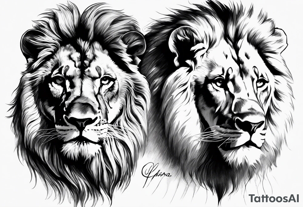 Dalmatia Lions tattoo idea