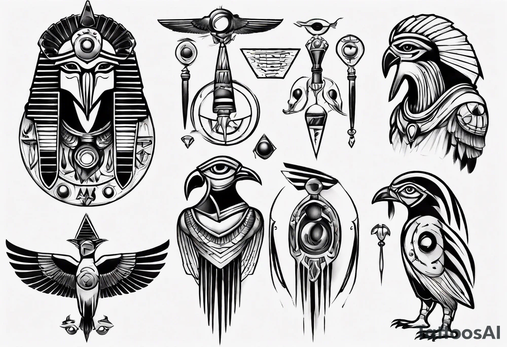 Horus tattoo idea