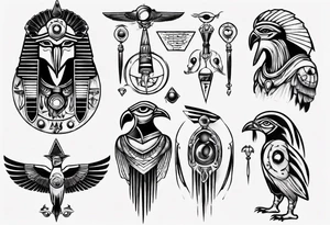 Horus tattoo idea