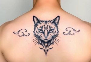 Black Cat tattoo idea