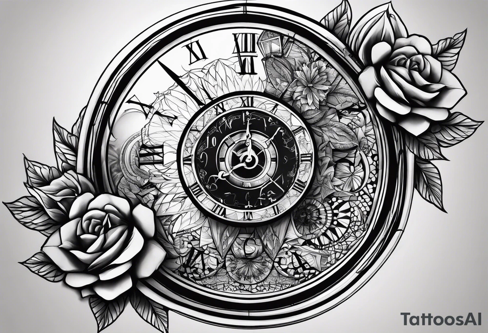 Every day, every hour, turn the pain into power tattoo idea