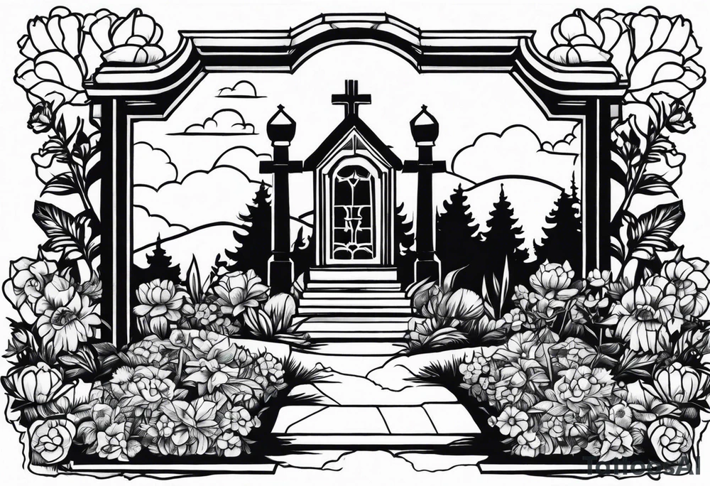 Graves into gardens tattoo idea