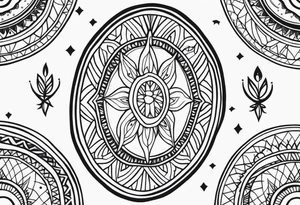 Un tatouage Amérindiens Simple en bandeau tattoo idea