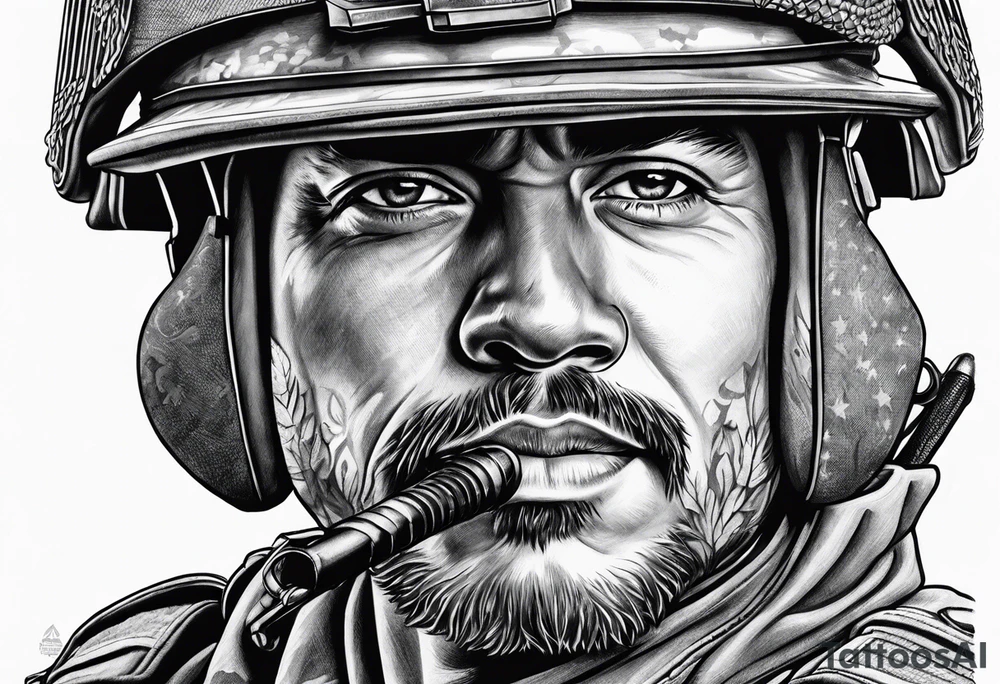 Military police tattoo idea