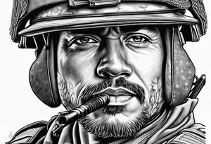 Military police tattoo idea