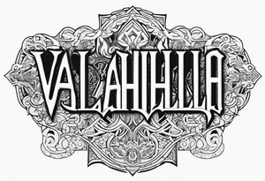 Valhalla prayer tattoo idea