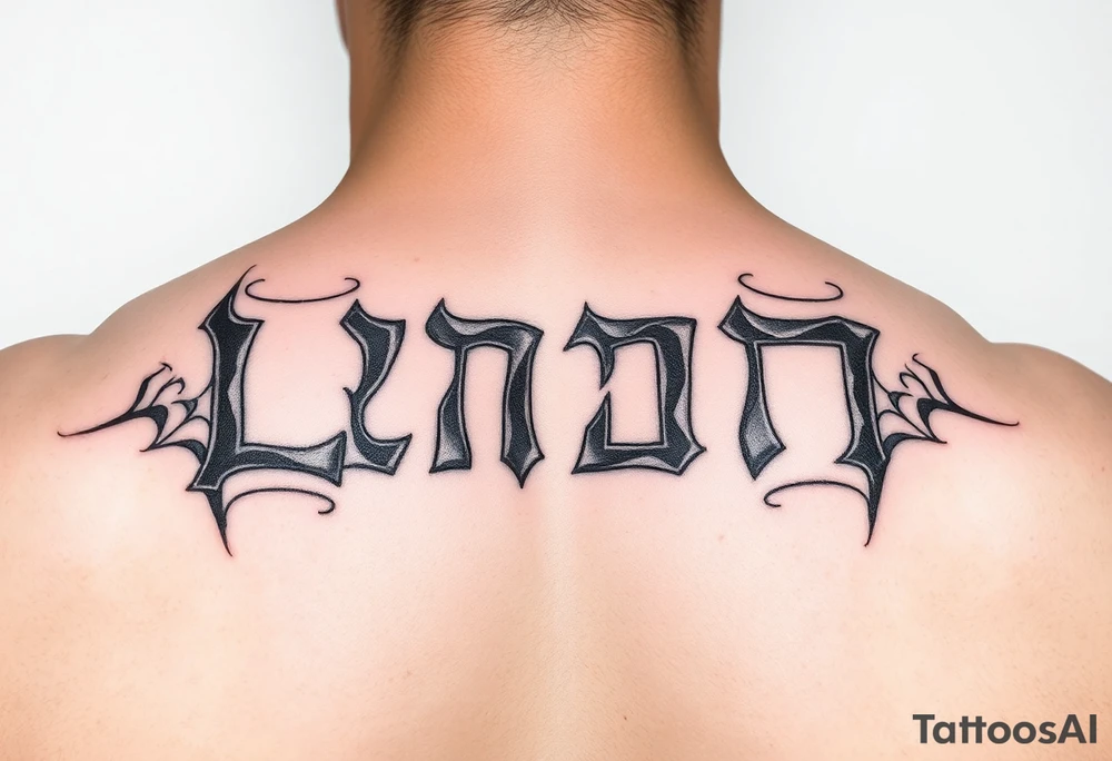 Hebrew letters for leora tattoo idea