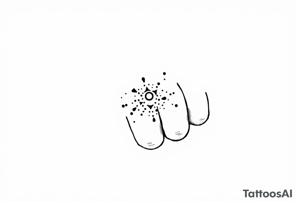 finger tattoo on the finger tattoo idea