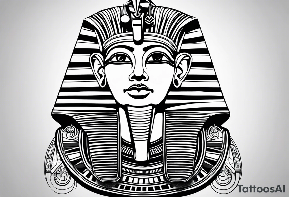 pharaoh tattoo idea