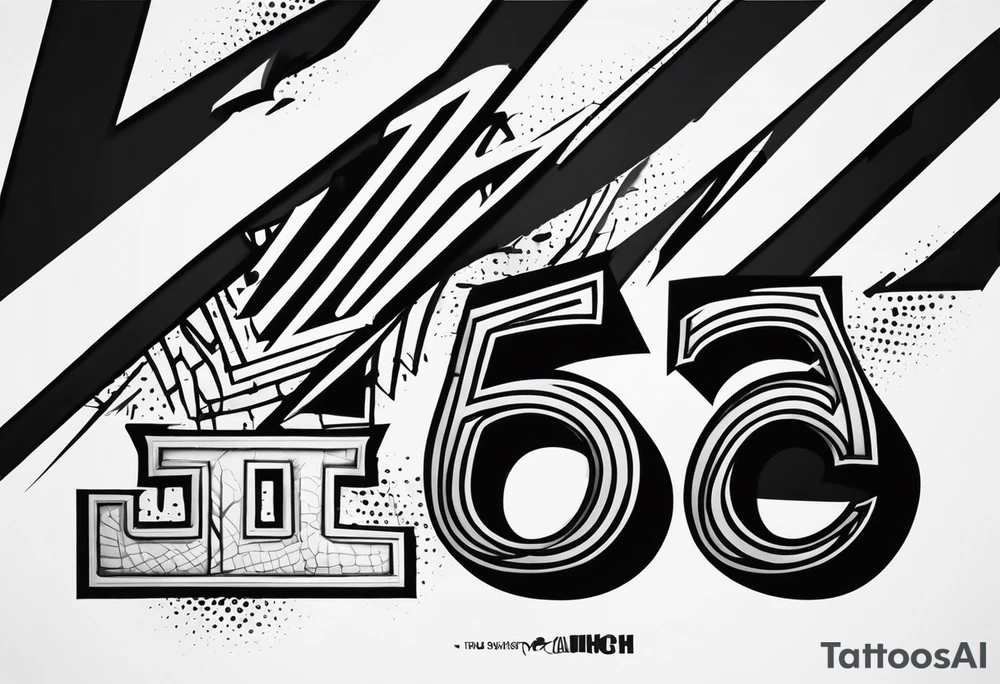 A banner that reads AO..BUSHWICK .HAH tattoo idea