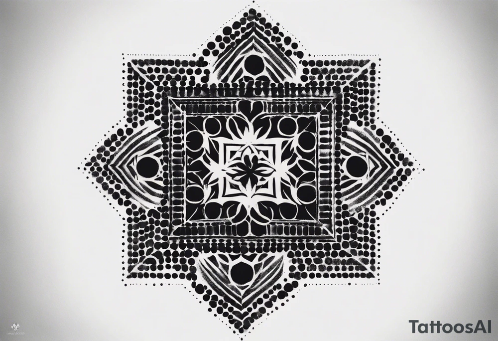 Tesseract tattoo idea