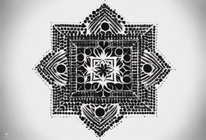 Tesseract tattoo idea