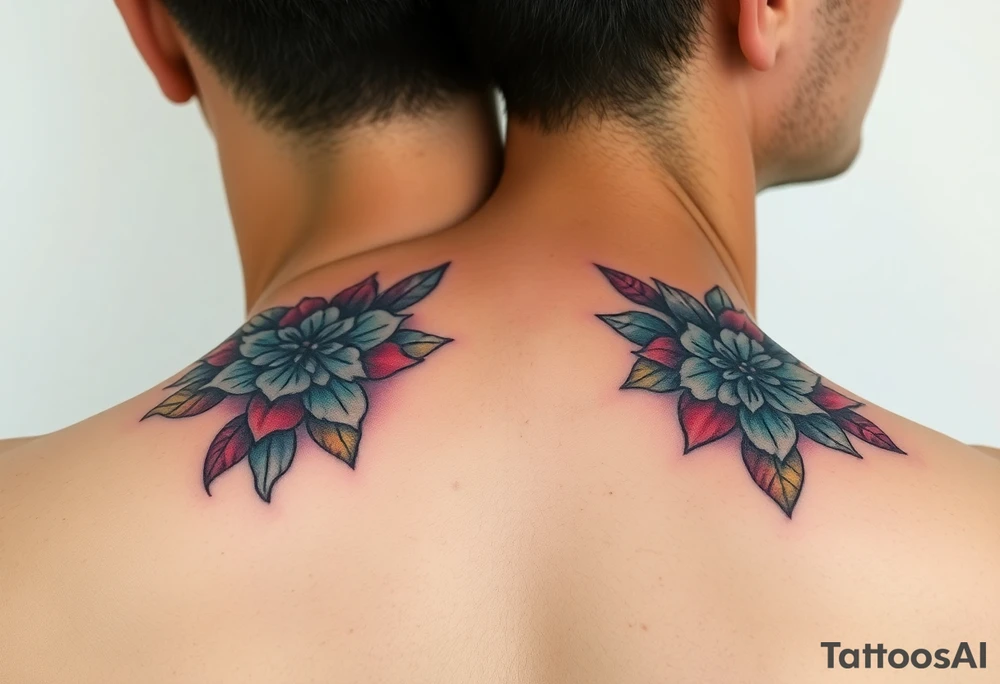 toxic matching couple tattoo tattoo idea