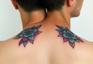 toxic matching couple tattoo tattoo idea