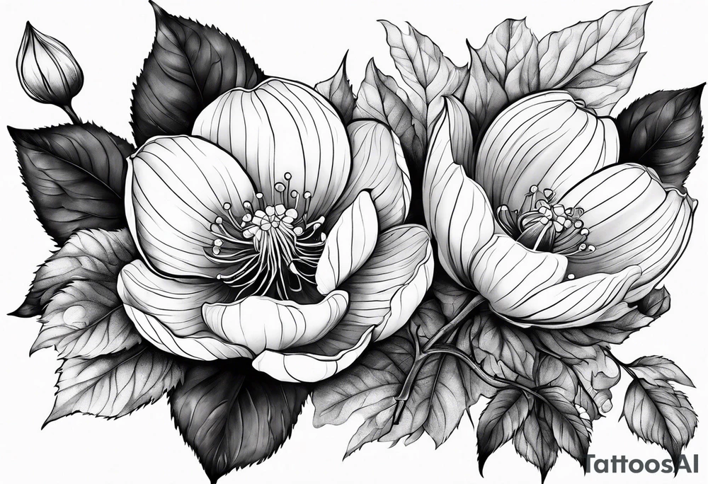 Physalis sleeve tattoo idea