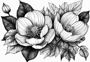 Physalis sleeve tattoo idea