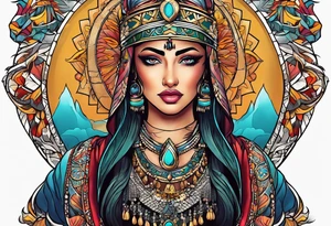 isis tattoo tattoo idea