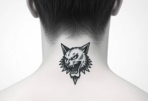 Mroczny, agresywny, ponury tattoo idea