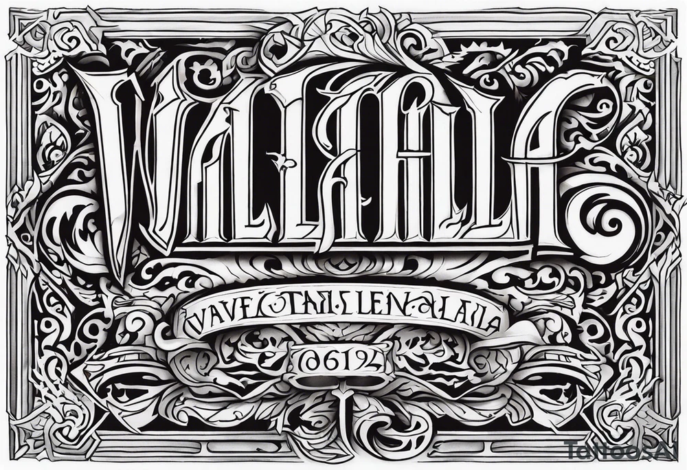 Valhalla tattoo idea