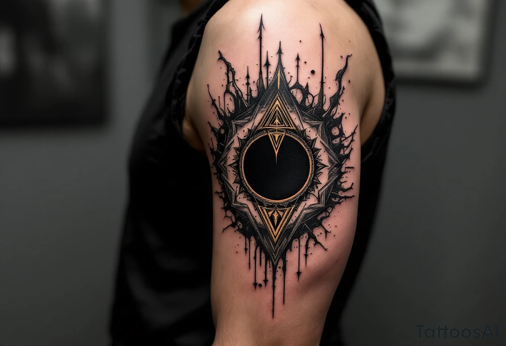 Dark Eclipse  ending everything tattoo idea