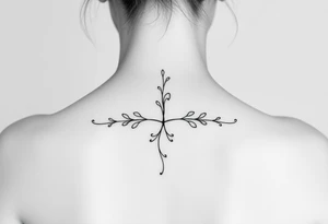 tattos down my spine tattoo idea