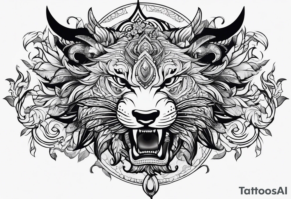 Demond tattoo idea
