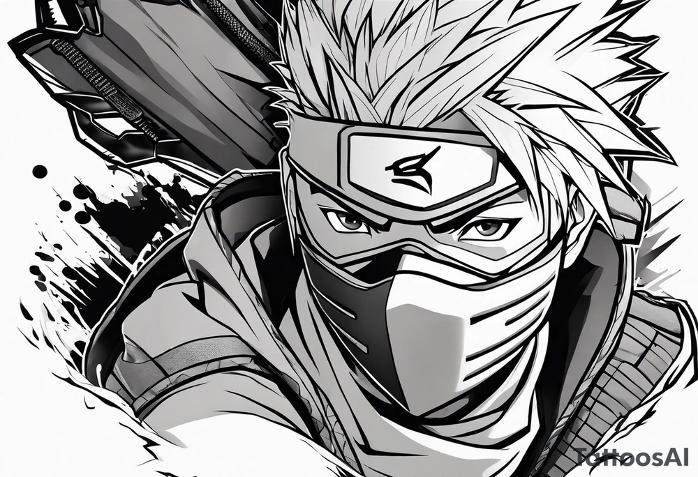 kakashi tattoo idea