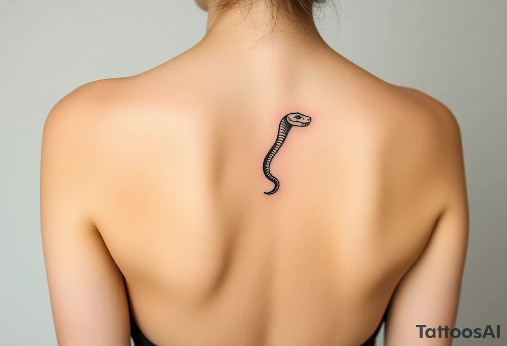 Snake shedding tattoo idea