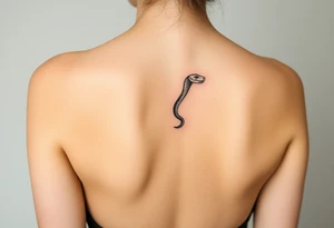 Snake shedding tattoo idea