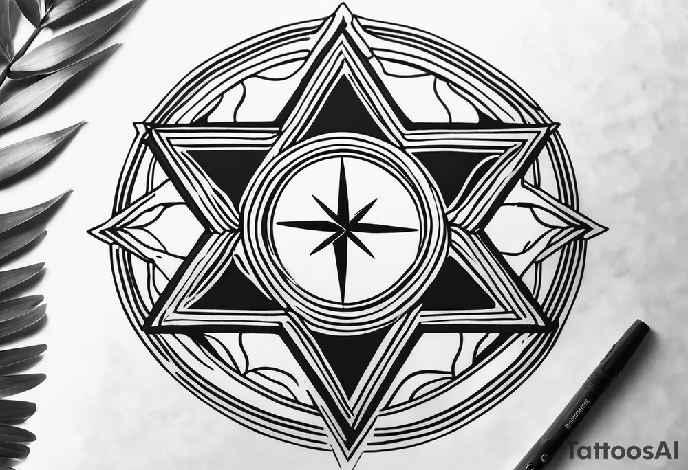 Star of life tattoo idea