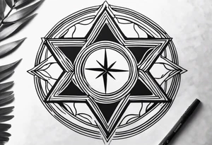 Star of life tattoo idea