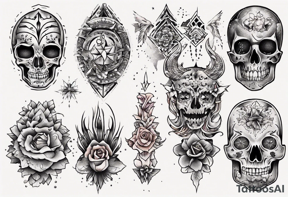 メキシコ　サボテン tattoo idea