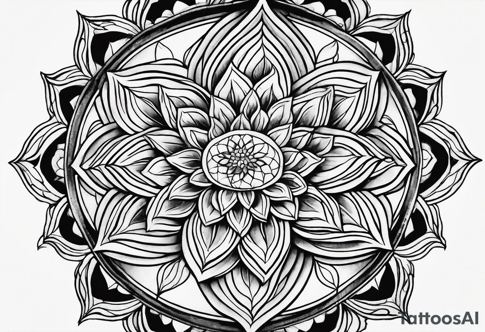 flower of life tattoo idea