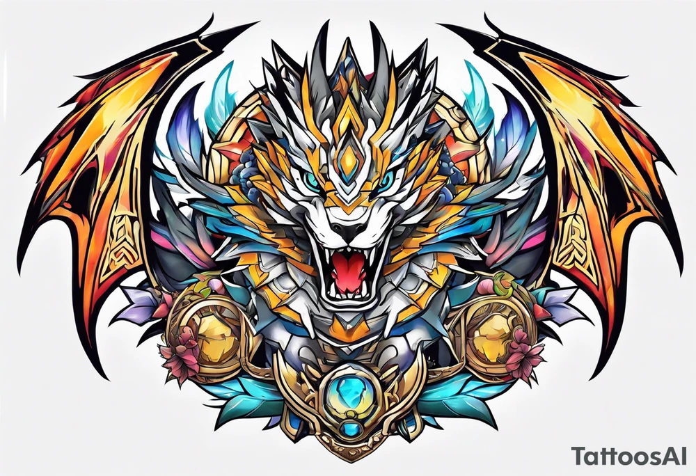 digimon tattoo idea