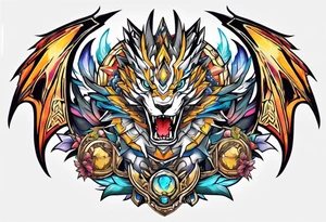 digimon tattoo idea