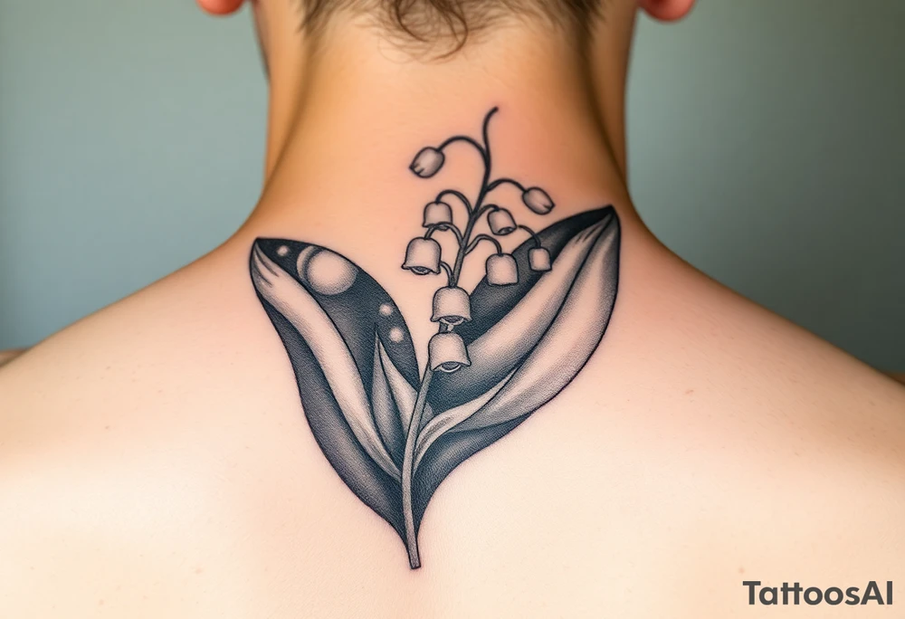 Lilly of the valley tattoo idea